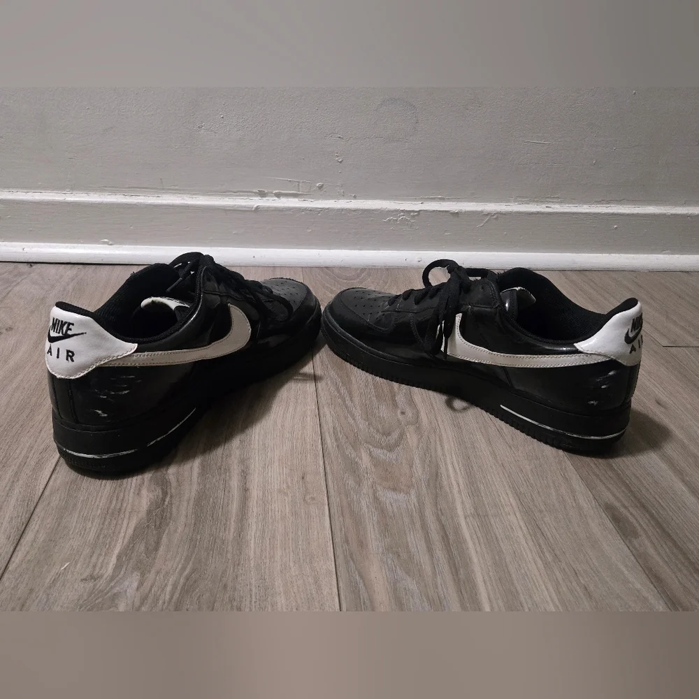 Nike Air Force Low 1 Black & White - Picture 6 of 9